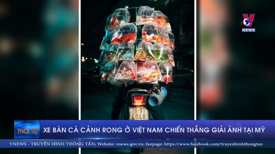 Xe bán cá cảnh rong ở Việt Nam chiến thắng cuộc thi ảnh tại Mỹ